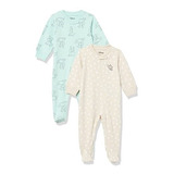 Ropa Para Bebe Pijama Paquete X2 Tamaño Preemie
