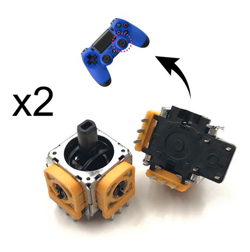 2x Joystick Analogo Compatible Con Sony Ps4 / Pro / Slim