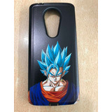 Funda Reforzada Dragon Ball Compatible Con Motorola E5 Plus