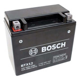 Bateria Moto 10ah Ytx12 Bosch Btx12