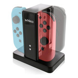 Base De Carga Para 4 Joy Con Nintendo Switch Nueva