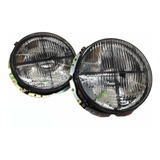 Faros Cruz 7 Pulgadas Cristal Claro Vocho Caribe Caddy Helix