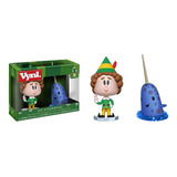 Set 2 Figuras Funko Vynl Elf + Narwhal Navidad Elfo Ballena