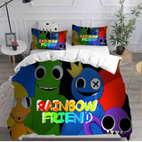 Nueva Funda Nórdica Rainbow Friend Bed King Set