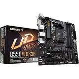 Placa Mãe Gigabyte B550m-ds3h Wi-fi, Amd Am4, Micro Atx, Ddr4 Rev 1.5