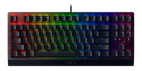 Teclado Razer Blackwidow V3 Tenkeyless Sp Black Sw Yellow