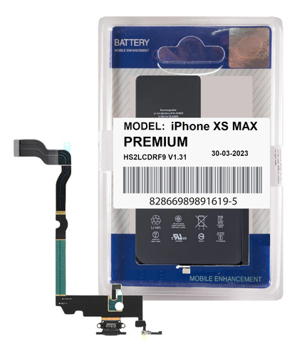 Conector Usb Carga Para iPhone XS Max A1921 A2101 + Battria!