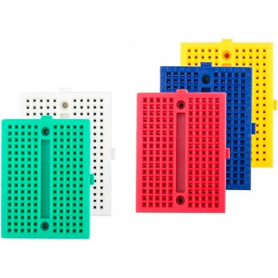 Protoboard Mini Tecneu 30 Piezas 170 Puntos Colores Arduino