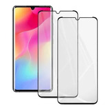 Cristal Curvo Para Xiaomi Mi Note 10 Lite 2 Piezas Mica 9h