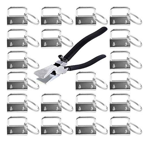 Glass Running Pliers And 40 Pcs 1 Inch Fob Chain Wristl...