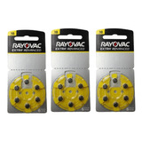 10 Rayovac Audífono Por18  Extra 1.45v 100% Original Ref. 10