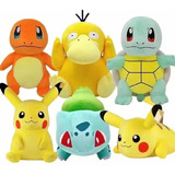 Peluche Squirtle Charmander Bulbasaur Pokemon Iniciale Kanto