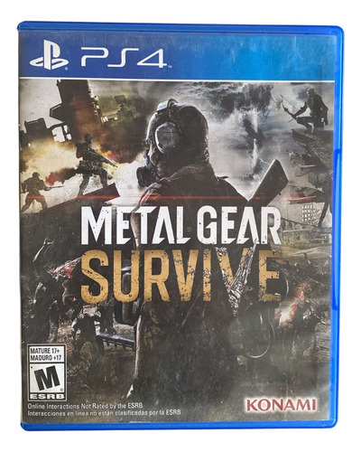 Videojuego Usado Metal Gear Survive Para Ps4 Juego 