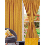 Cortinas Ambiente Jacquard Presillas Ocultas + Envio Gratis