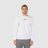 Polera Lifestyle Flora Premium Manga Larga Blanco Fox