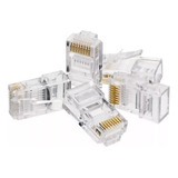 Ficha Rj45 Cat5 Red Cable Utp 8 Contactos X100 Zurich Pa188