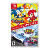 Jogo Switch Sonic Mania + Team Sonic Racing Dp Fisico