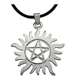 Supernatural - Collar Dean Pentagrama El Sol Y La Estrella