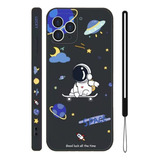 Funda De Silicona Para Oppo Diseño De Astronauta+correas