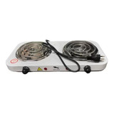 Fogão Cooktop Elétrico Fogareiro Portátil Camping 2 Bocas 