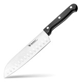 Cuchillo Santoku De 7.5 Pulgadas, De Acero Inoxidable, ...