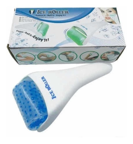 Rodillo Ice Roller Masaje Facial Gel Frío