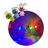 Collares Led Smile Emoji X 10 Colgantes Led Luminoso Caritas