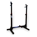 Rack De Sentadillas Regulable Con Paralelas Pecho Gym