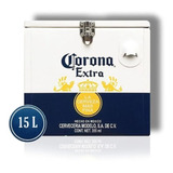 Corona Conservadora Heladera Cooler 15 Lts Metalica Portátil