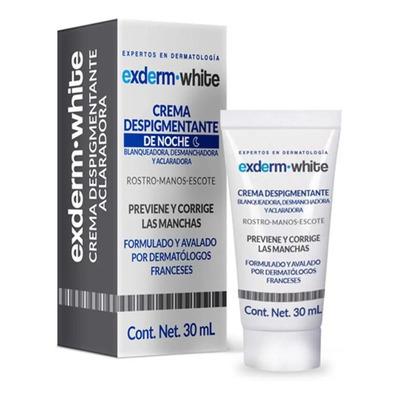 Exderm White Crema Despigmentante Intensiva De Noche 30 Ml Tipo de piel Todo tipo de piel | Meses sin interés
