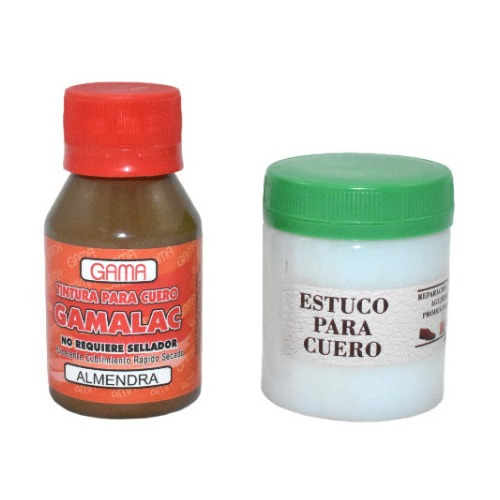 Tinte Cuero + Estuco Reparacion