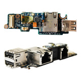 Placa Usb+rj45+rj11 Note Compatible Latitude D620 D630 Ls-33