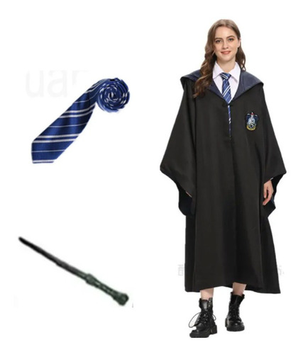 Disfraz De Hermione Gryffindor Harry Potter+corbata+varita