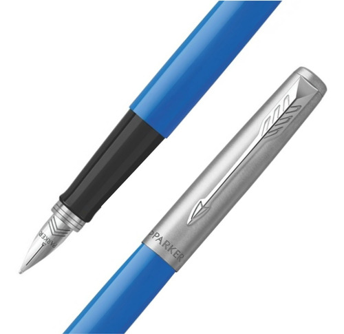 Parker Jotter Originals Pluma Cuerpo Acero Azul Apt Grabado