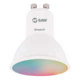 Lámpara Led Rgb 7w Gu10 Dicroica Wi-fi Smart Life - Baw