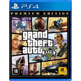 Gta 5 Premium Edition Ps4 Mídia Física Lacrado Envio Rapido