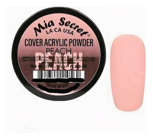 (15grs) Cover Peach - Acrylic Powder - Mia Secret