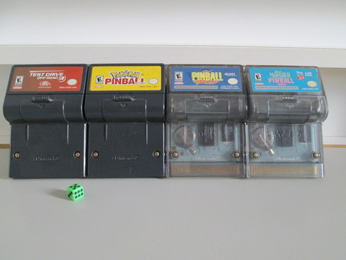 4 Jogos De Game Boy Color (rumble) (originais)