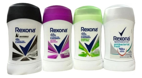 Pack X 3 Deo Barra Rexona  Woma