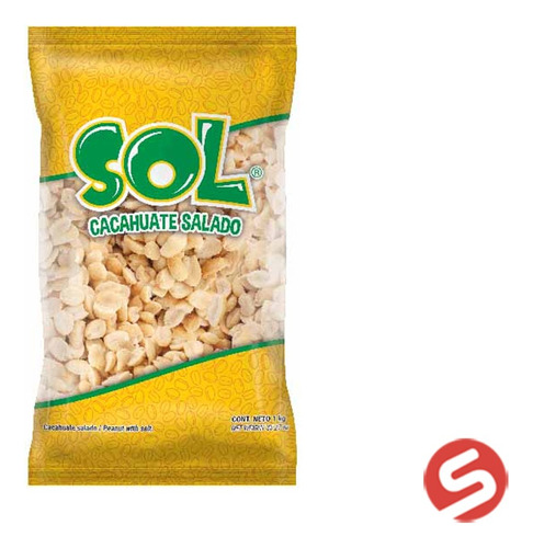 Botana Sol Cacahuate Salado  1 Kg