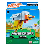 Nerf Pistola Minecraft Chicken 2 Dardos- Hasbro 4417
