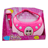 Microfono Bolso Karaoke Luz Musica Juguete Barbie / Jp Ideas