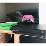 Xbox One + 6 Discos De Juego (como Nuevo)