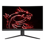 Monitor Gamer Curvo Msi Optix G24c4 Led 23.6  Negro 144hz