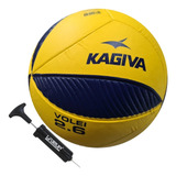 Bola De Vôlei Kagiva 2.6 Soft Macia + Bomba De Encher