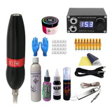 Kit Profesional Maquina Pen Nayre Tattoo 