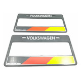 Par De Porta Placas Vw Volkswagen Deutschland Germany