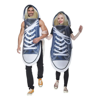 Disfraz De Zapatilla Para Adulto, Traje Divertido De Zapatos Para Parejas De Halloween
