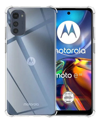 Funda Tpu Antishock Reforzada Para Motorola Moto E32