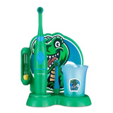 Escova Dental Elétrica Kids Nico Unicórnio Multilaser- Hc054 Cor Verde Dinossauro